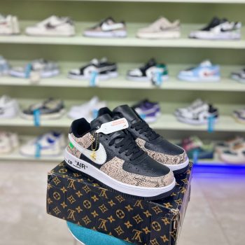 Air Force 1 LV Cocca Black Snake