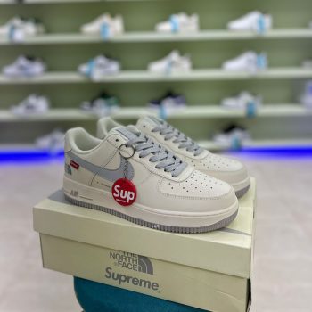 Air Force 1 Supreme North Face Brown