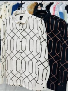 Half Sleeve Shirt OP-703 Off White