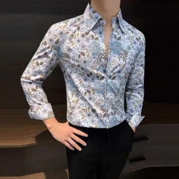 Full Sleeve Shirt 4125 White Shadow