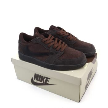 Jordan 1 low Traviscot Velvet brown (Grade 1:1)