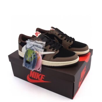 Jordan 1 Low Traviscot Dark Mocha (OEM)