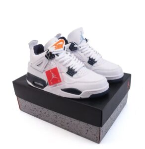 Jordan 4 Retro white black (Grade 1:1)