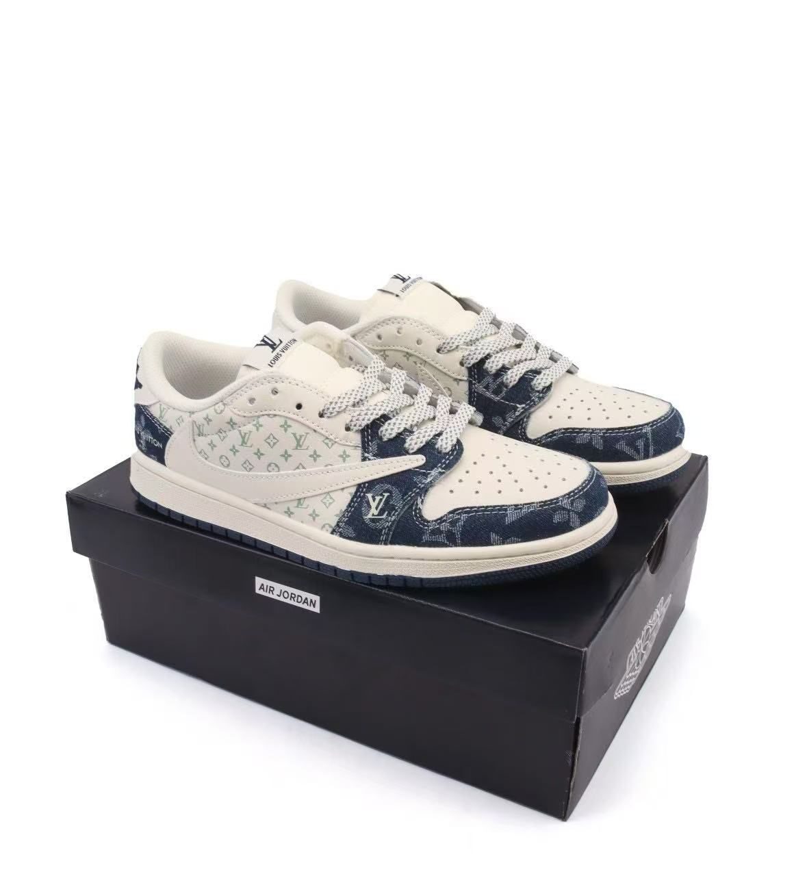 Jordan low LV Blue (Grade 1:1)