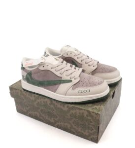 Jordan 1 low Gucci Se Gray (Grade 1:1)