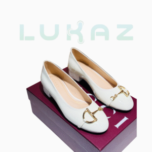 Gucci low heel cream