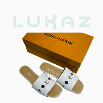 LV flat slide stone logo